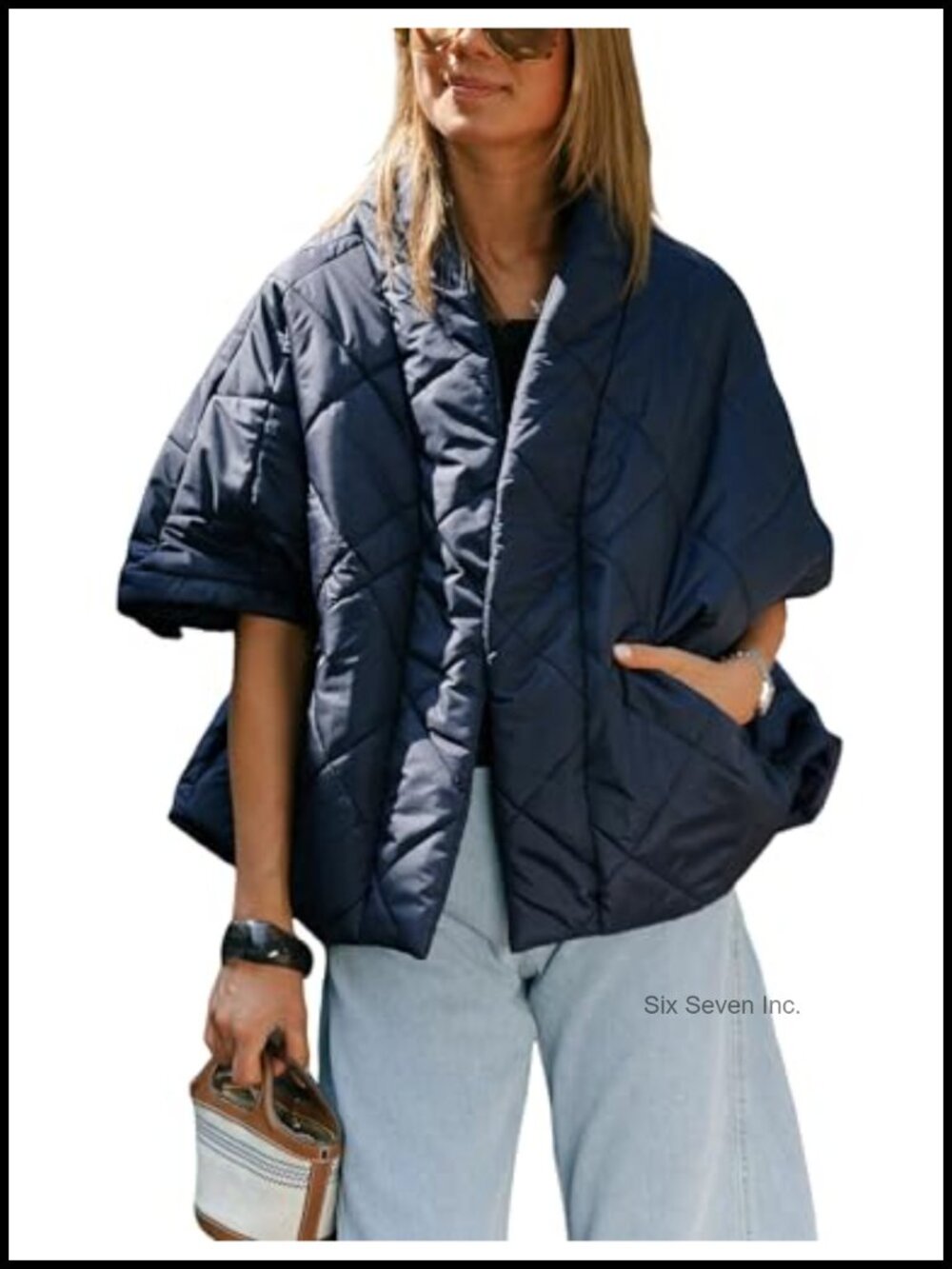 Lianlive Women Puffer Vest Lightweight Quilted Jacket Cap Sleeve
